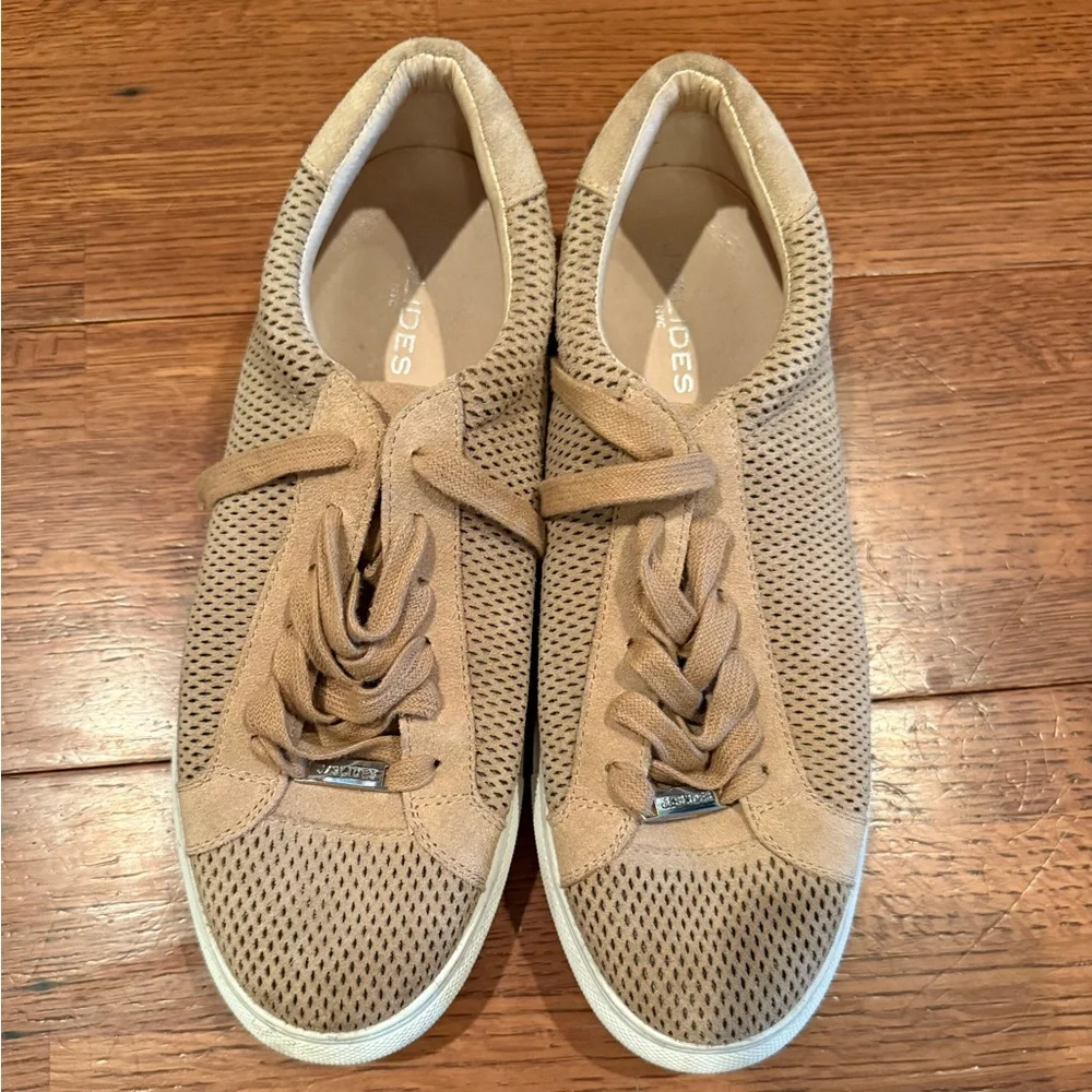 Tan Slip-On J/Slides NYC Sneakers